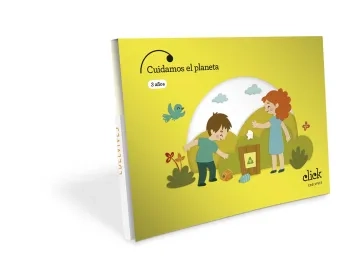 Carpeta cuidamos el planeta 3 años