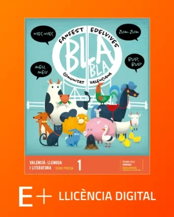 Licencia digital Valencià: Llengua i Literatura 1r Primària A (CV)
