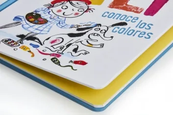 Lili conoce los colores. Detalle exterior