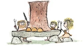 Cuando papá era pequeño había dinosaurios