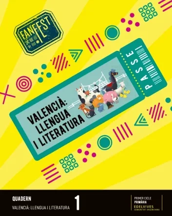 Valencià: Llengua i Literatura 1r Primària.. Quadern (CV)