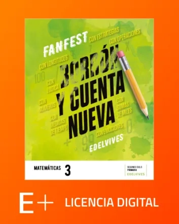 Licencia digital Matemáticas 3.º Primaria